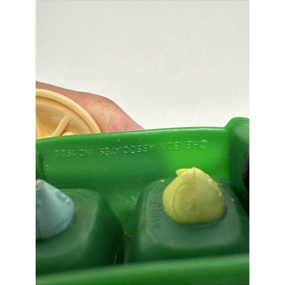 Jim Henson 1988 Muppets In Pickle Car Cookie Wheels‎ Toy Vintage